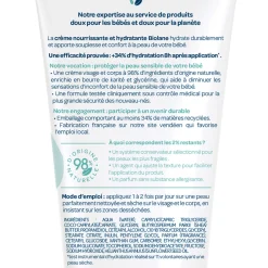 Biolane Crème nourrissante et hydratante Vert Et Blanc 100 ml
