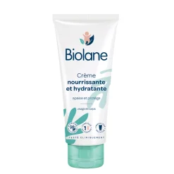 Biolane Crème nourrissante et hydratante Vert Et Blanc 100 ml