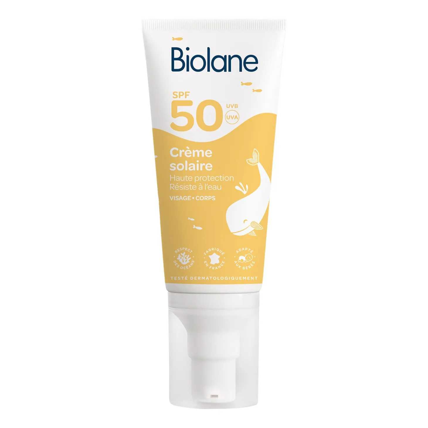 Biolane Crème solaire Jaune 50 ml