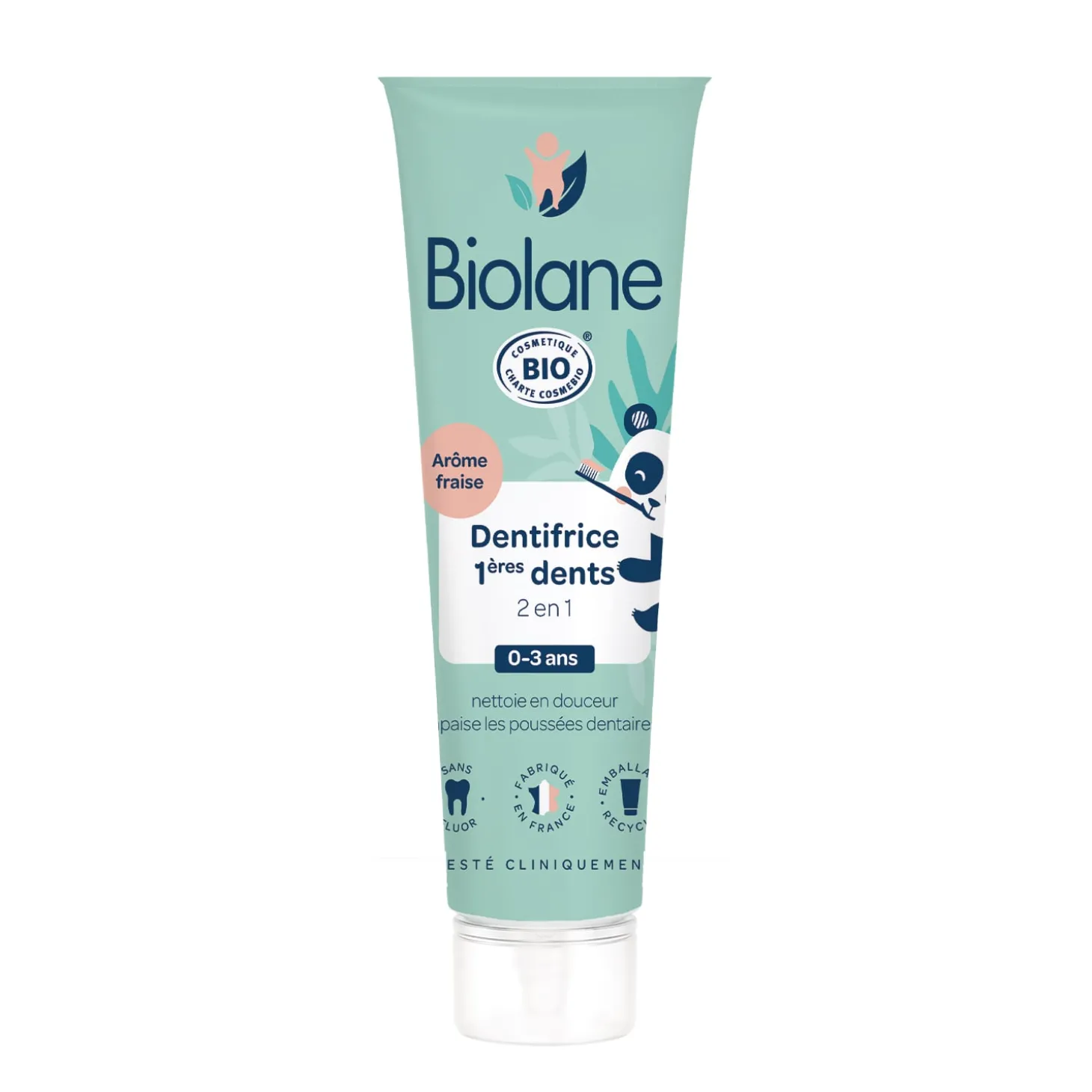 Biolane Dentifrice Bio Vert 50 ml