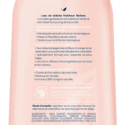 Biolane Eau de toilette fraîcheur Rose 200 ml