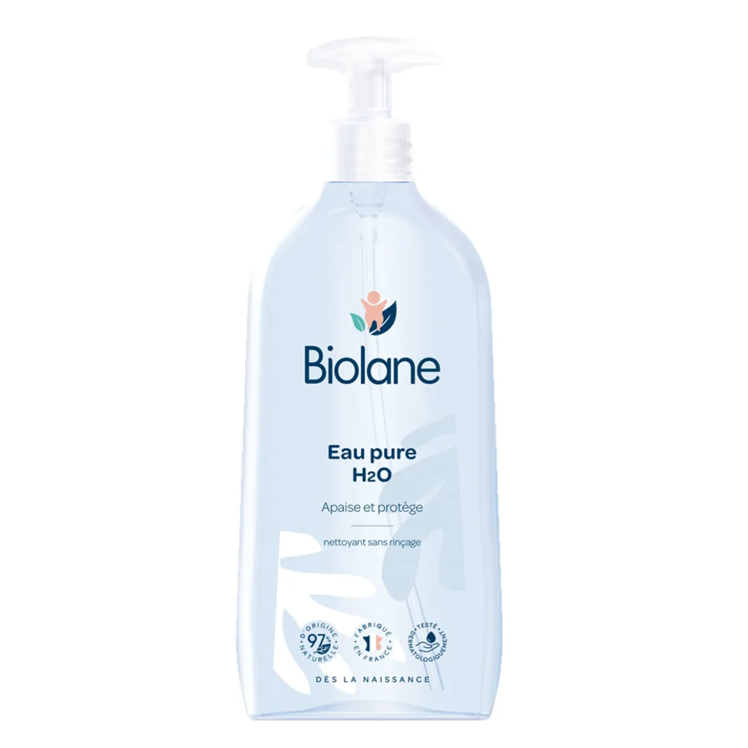 Biolane Eau pure H2O Bleu 750 ml