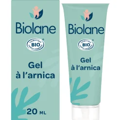 Biolane                    Gel arnica Bio    Vert            20 ml