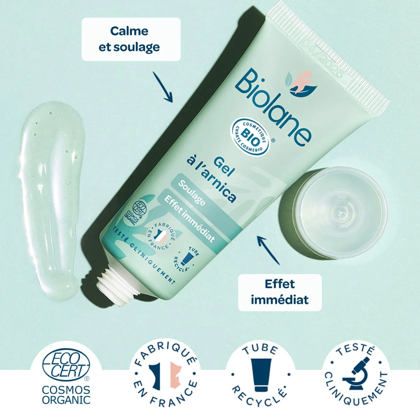 Biolane Gel arnica Bio Vert 20 ml