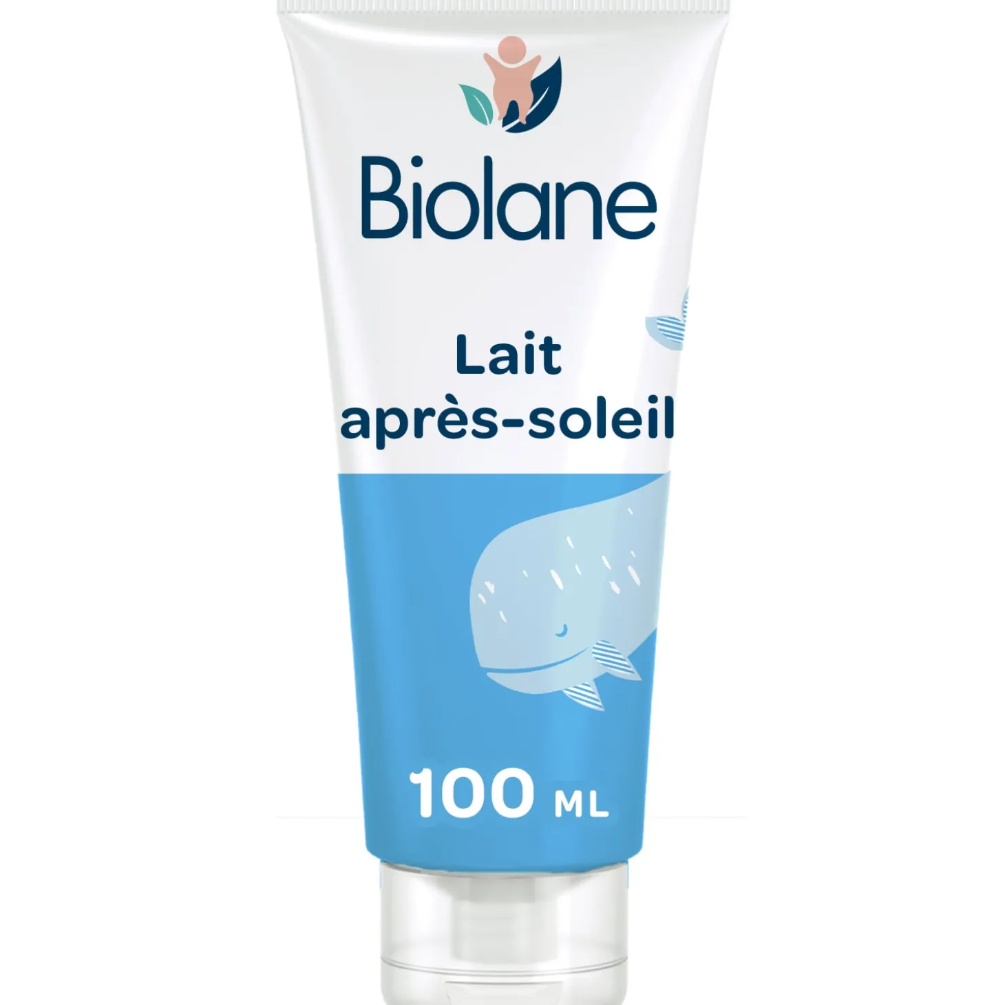 Biolane Lait après-soleil Bleu Et Blanc 100 ml