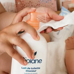 Biolane Lait de toilette Rose Et Blanc 750 ml