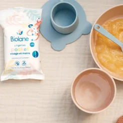 Biolane                    Lingettes pocket visage et mains    Multicolore
