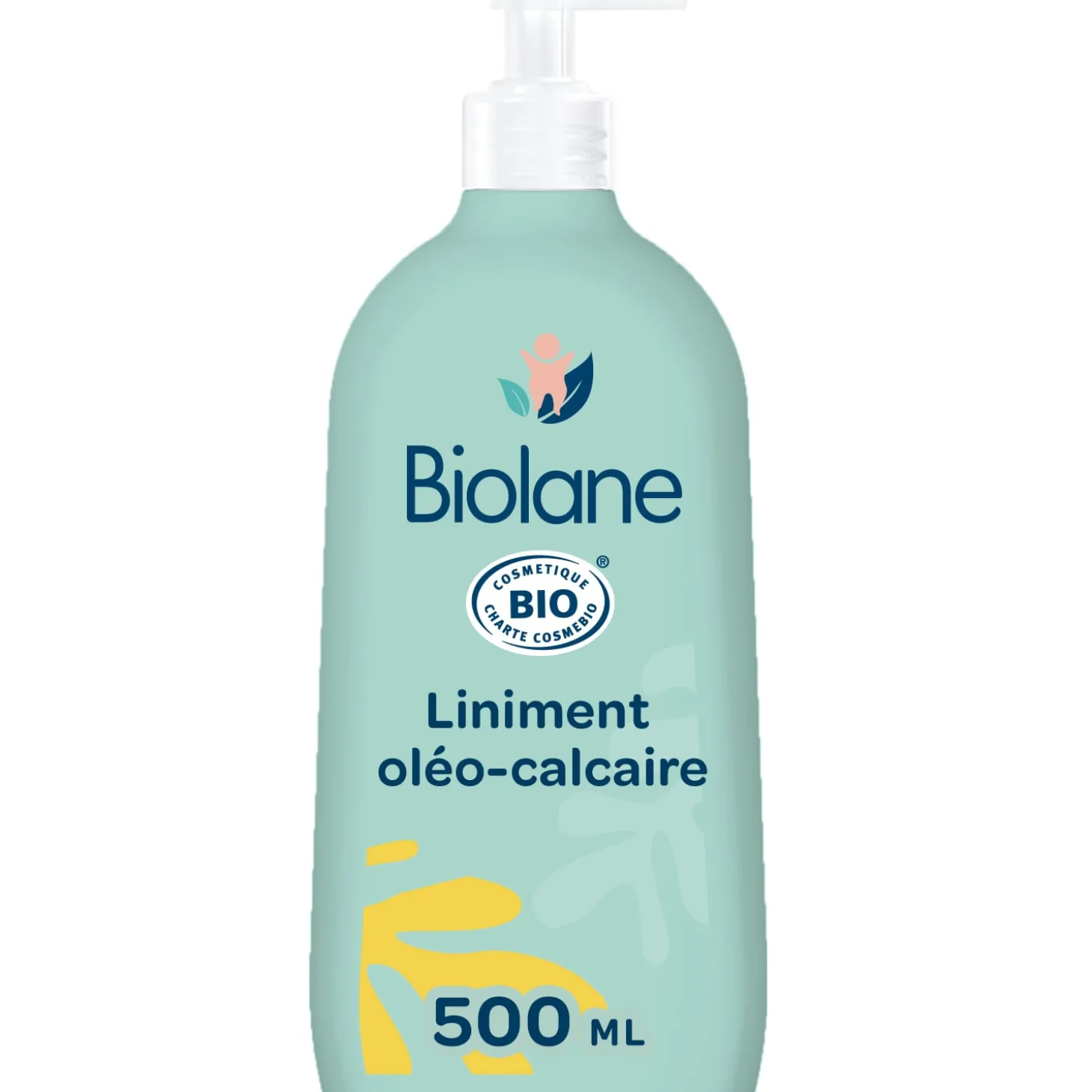 Biolane Liniment oléo-calcaire Bio Vert 500 ml