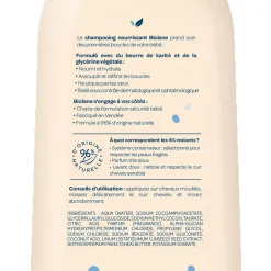 Biolane                    Shampooing nourrissant cheveux bouclés    Transparent            350 ml