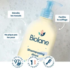 Biolane Shampooing très doux Blanc 350 ml