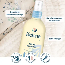 Biolane Spray démêlant Blanc 200 ml