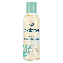 Biolane Spray huile d'amande douce Vert Et Blanc 75 ml