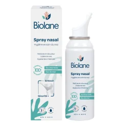 Biolane Spray nasal Vert Et Blanc 100ml