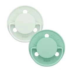 Biolane                    Sucettes rondes Originale    Vert Clair Et Foncé            6 mois +