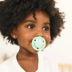 Biolane                    Sucettes rondes Originale    Vert Clair Et Foncé            6 mois +