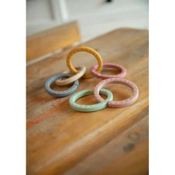 Bo Jungle Anneaux de dentition silicone 6 pcs Multicolore
