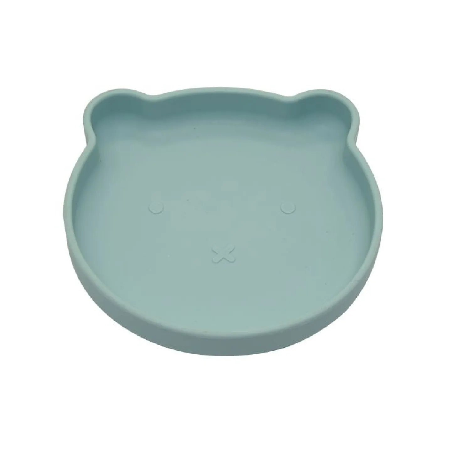 Bo Jungle B-Assiètte Ventouse Ourson Bleu