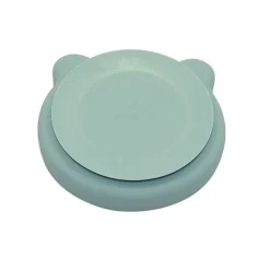 Bo Jungle B-Assiètte Ventouse Ourson Bleu