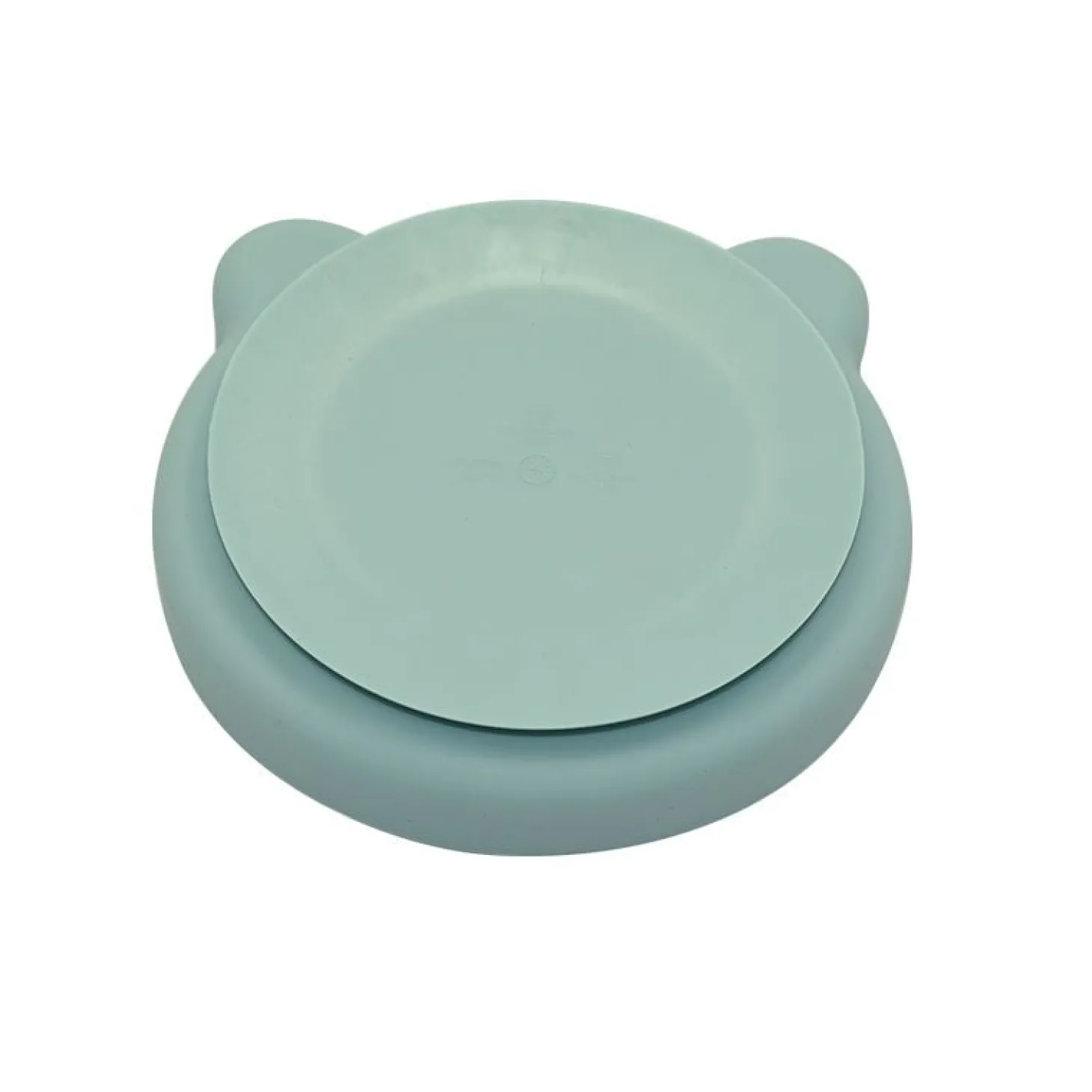 Bo Jungle B-Assiètte Ventouse Ourson Bleu