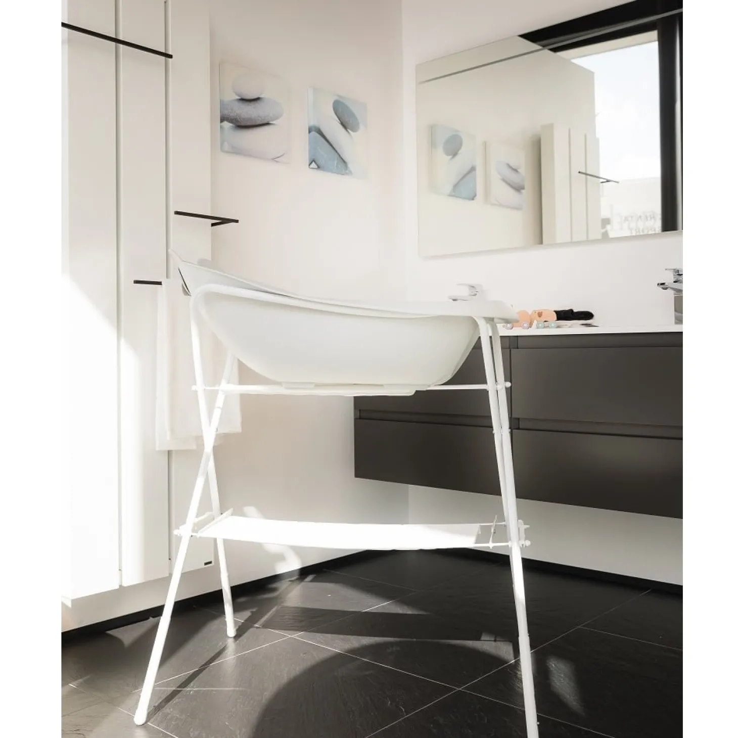 Bo Jungle B-Baignoire Ourson Gris