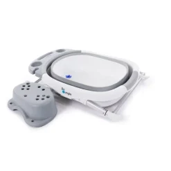 Bo Jungle B-Baignoire pliable pour douche Gris Blanc