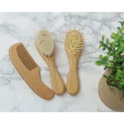 Bo Jungle Brosses de soins pour bébés Bois Naturel