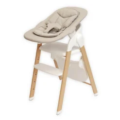 Bo Jungle Chaise Haute Grow with me Pure White