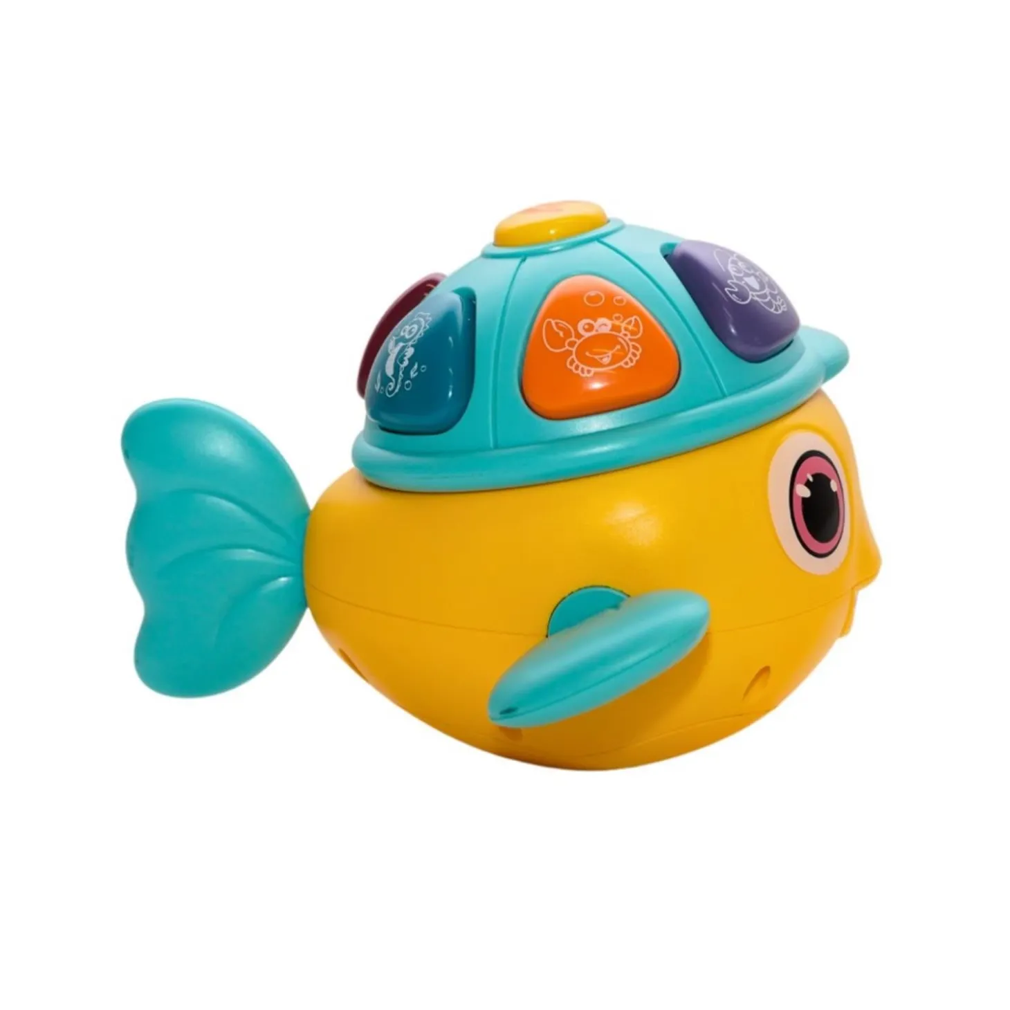 Bo Jungle Jouet Goofy le Poisson Clown Multicolore