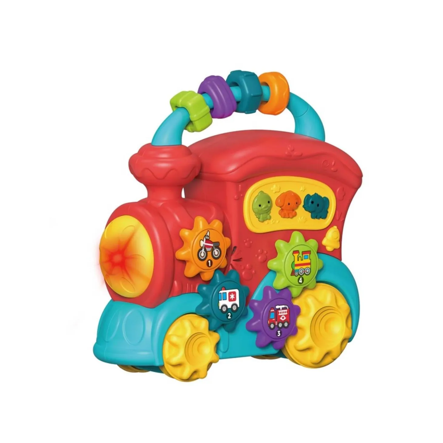 Bo Jungle Jouet La Locomotive d'Aventures Multicolore