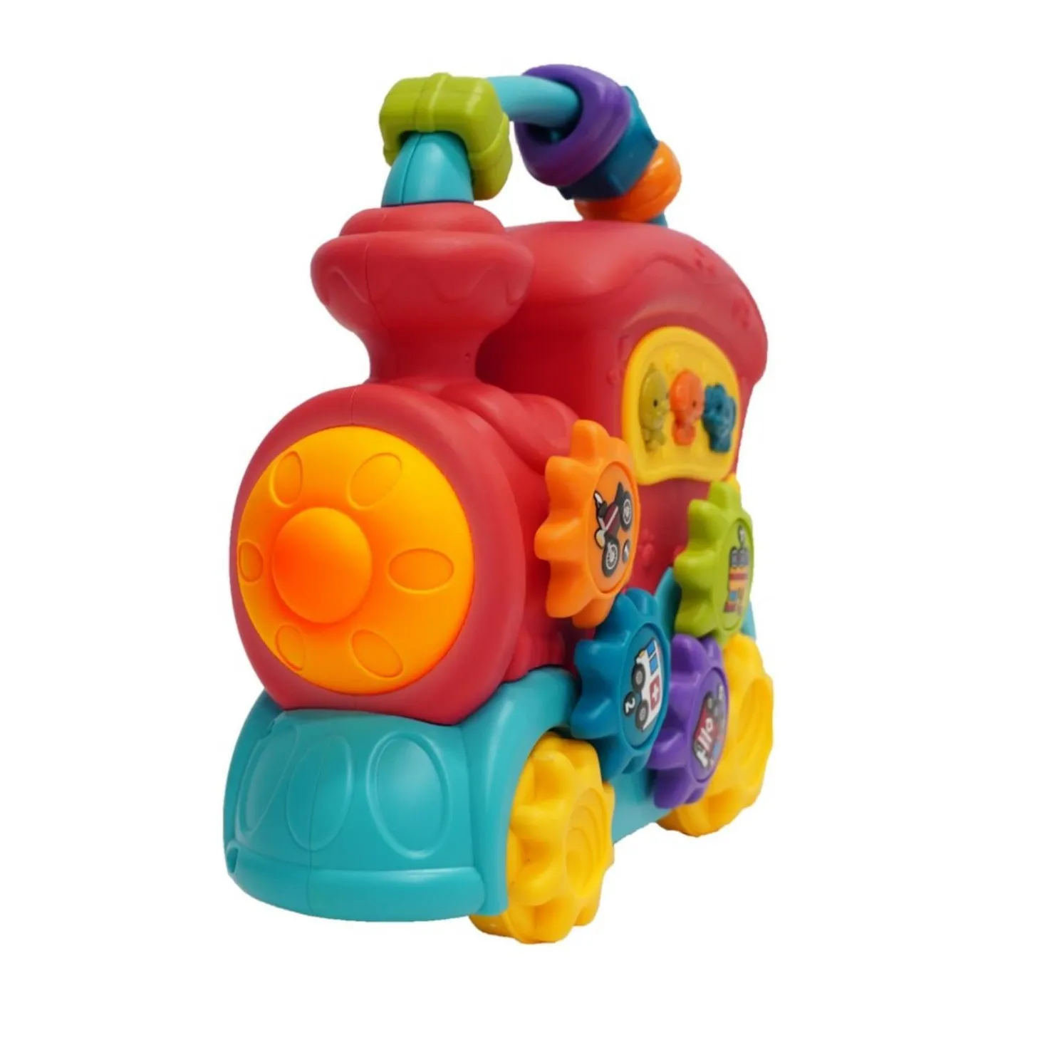Bo Jungle Jouet La Locomotive d'Aventures Multicolore