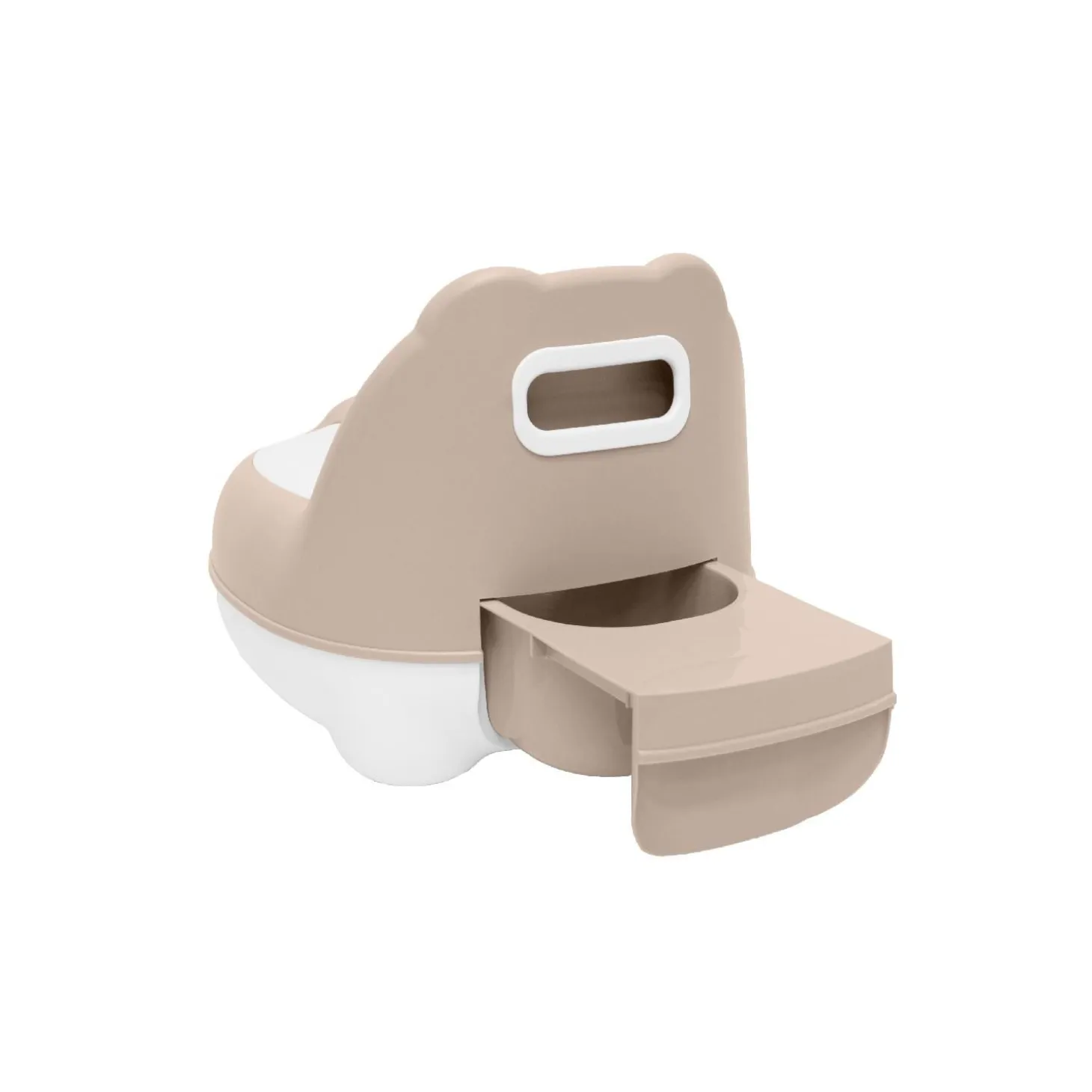 Bo Jungle Petit Pot Ourson Rose poudré