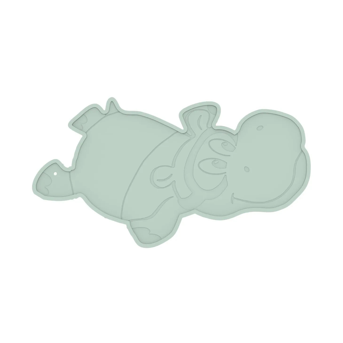 Bo Jungle Tapis de bain antidérapant Rumpy Vert