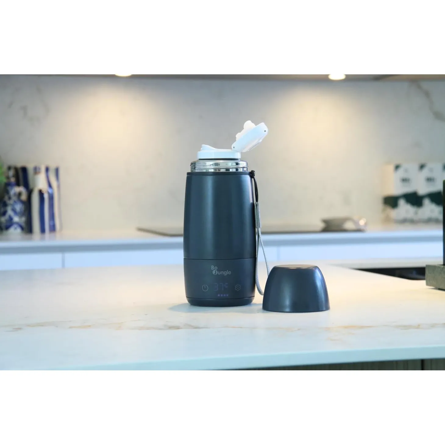 Bo Jungle Thermos nomade chauffe eau Ziggy Gris