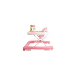 Bo Jungle Trotteur Fleurs de Papillon Rose