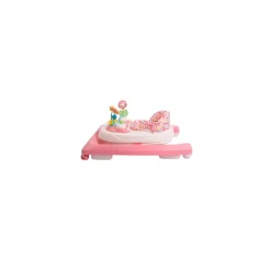 Bo Jungle Trotteur Fleurs de Papillon Rose