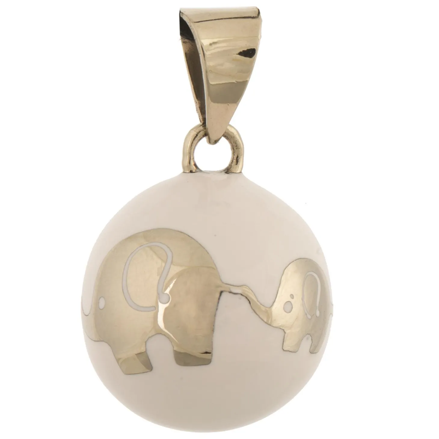 Bola Bijou de grossesse Bola Argent Eléphant Blanc