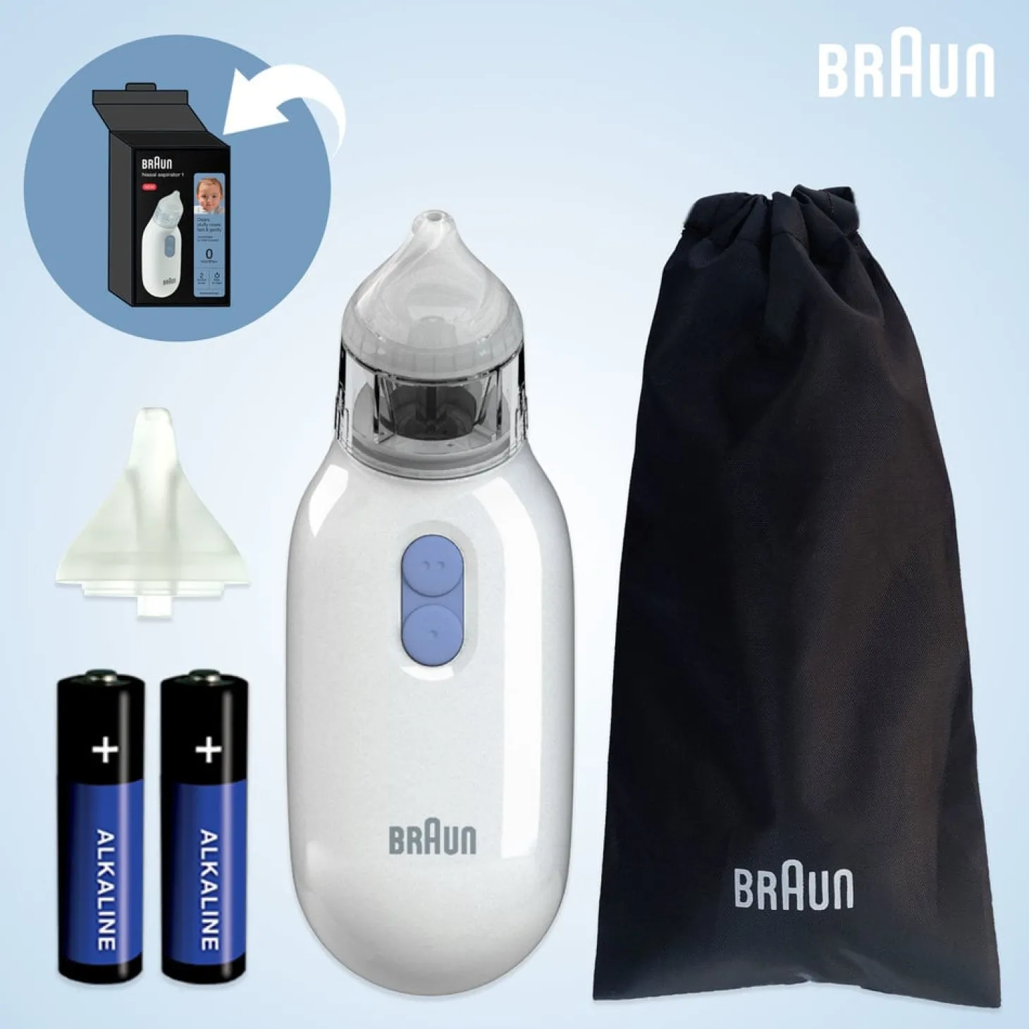Braun Mouche-nez éléctrique