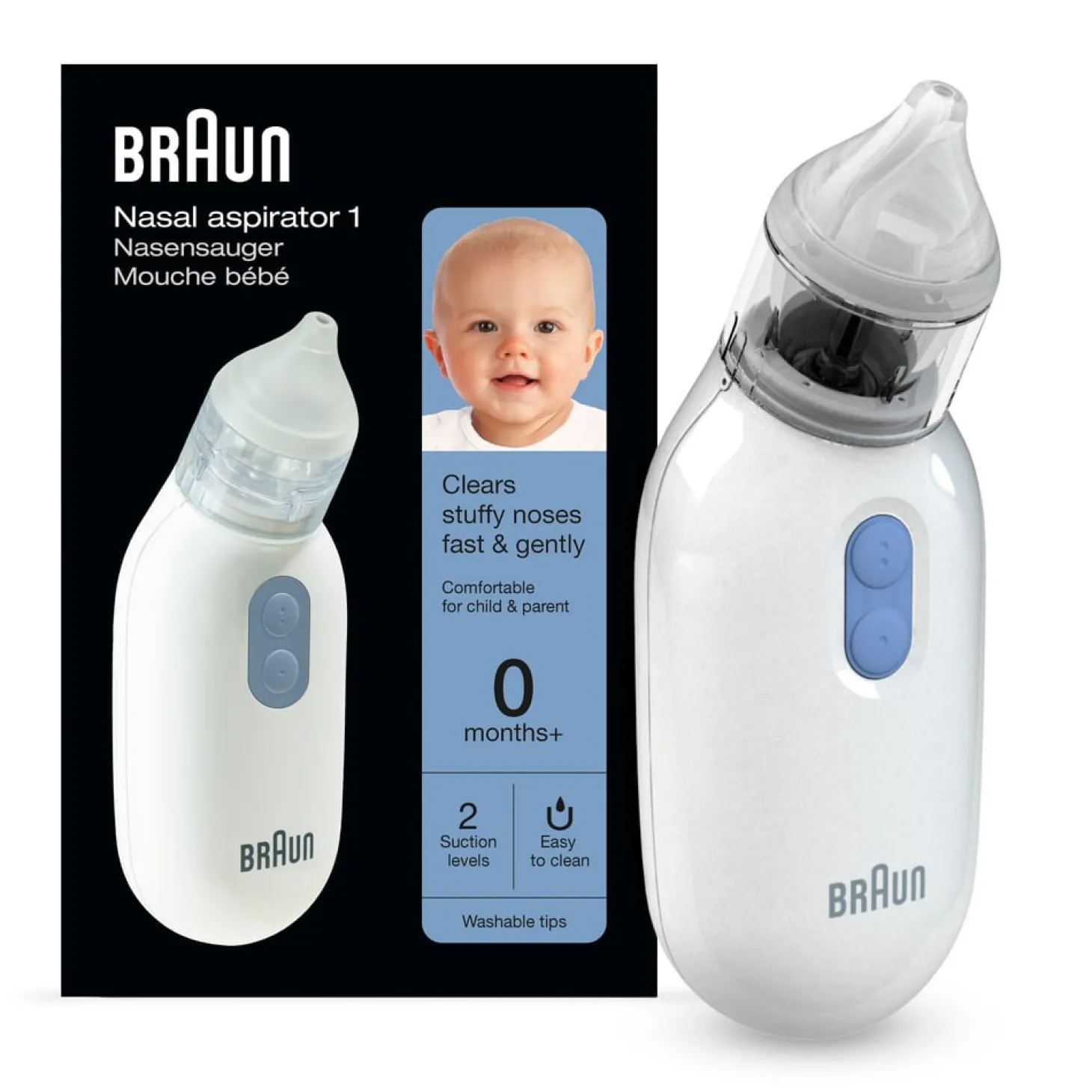 Braun Mouche-nez éléctrique