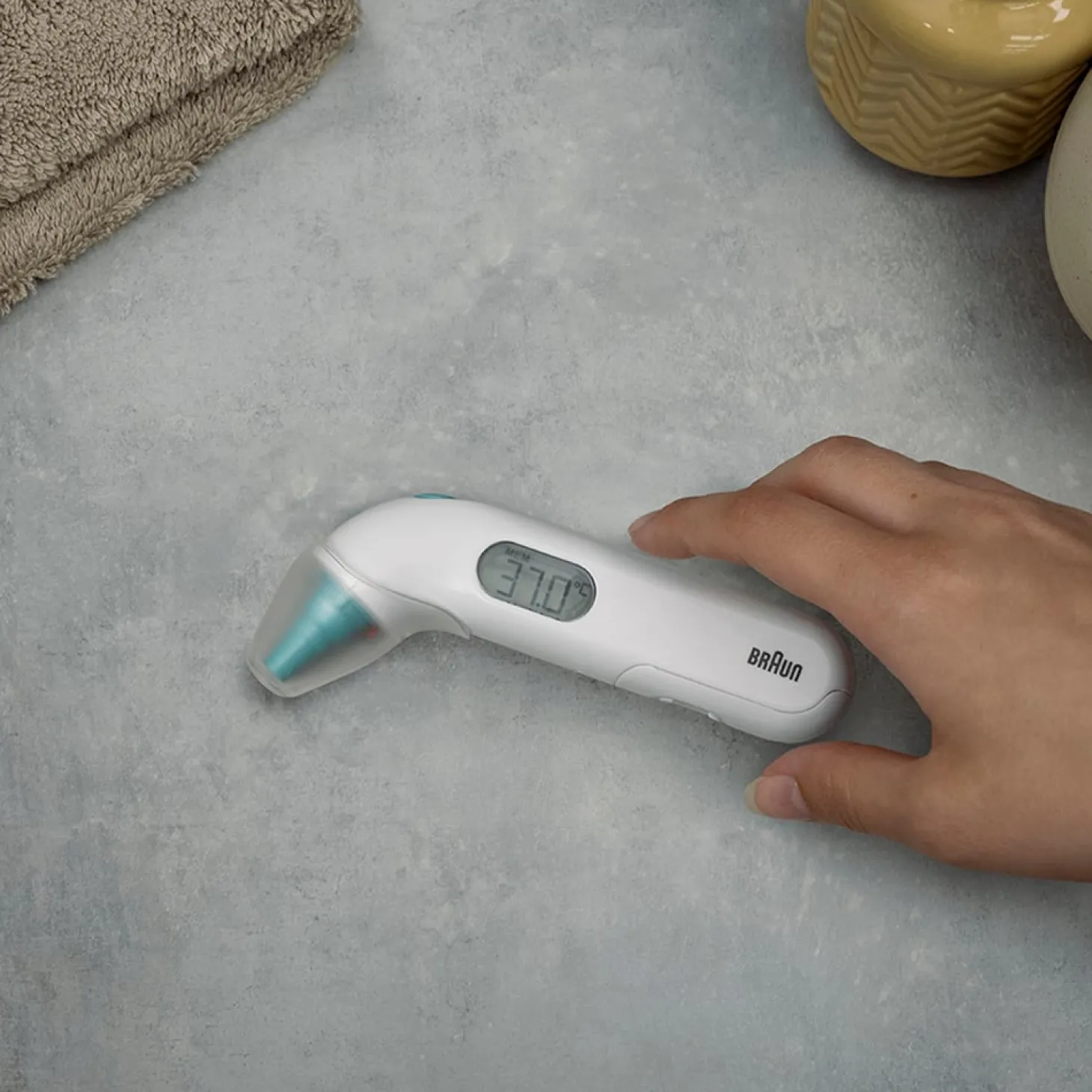 Braun Thermomètre auriculaire infrarouge ThermoScan 3