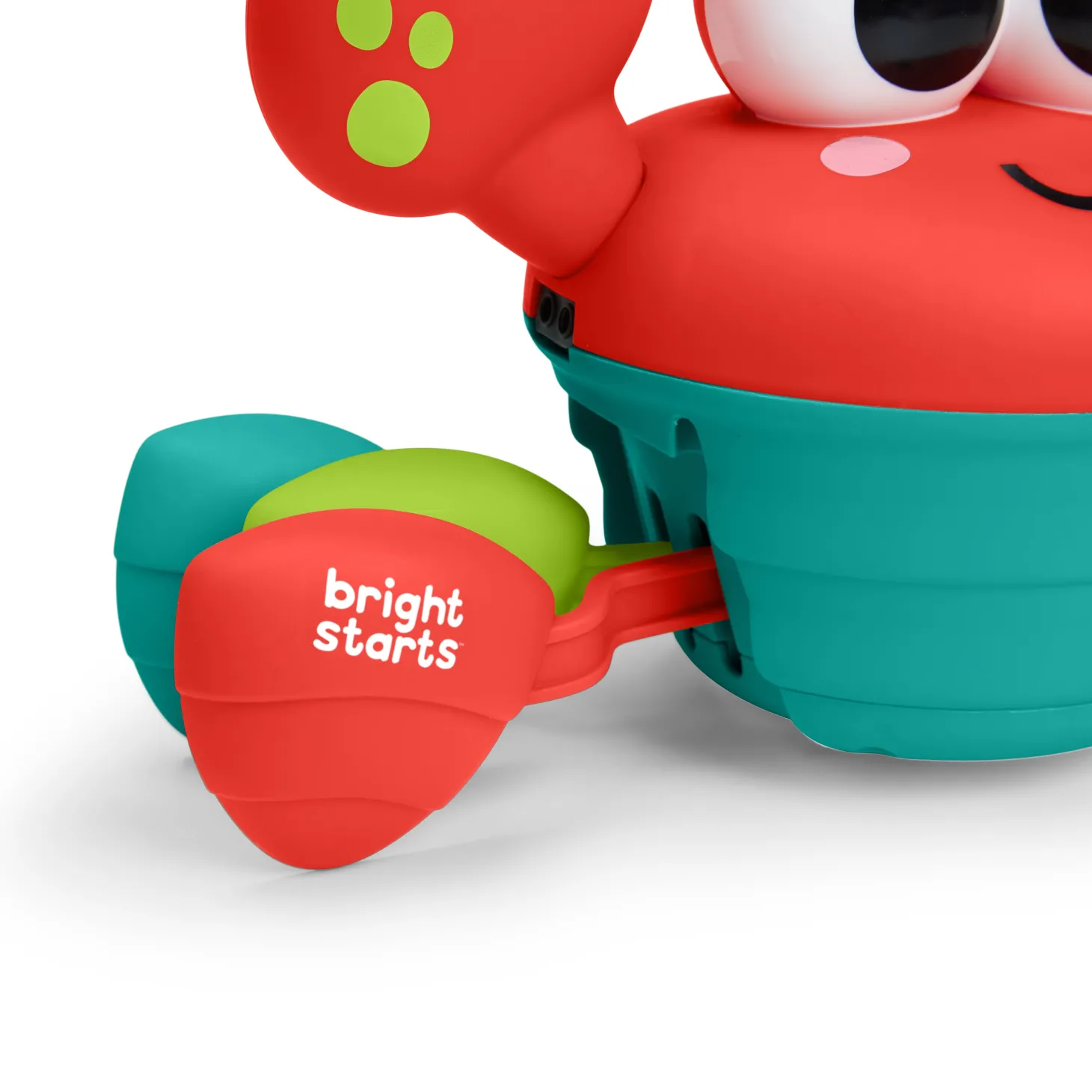 Bright Starts Jouet Crawling Crab Rouge