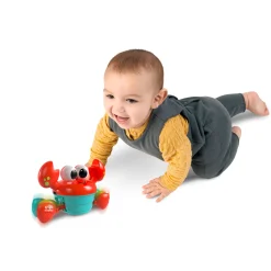 Bright Starts Jouet Crawling Crab Rouge