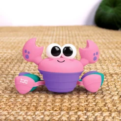Bright Starts Jouet Crawling Crab Rose