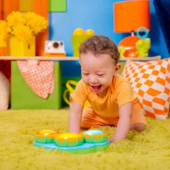 Bright Starts Jouet musical Tambours Safari Multicolore
