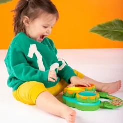 Bright Starts Jouet musical Tambours Safari Multicolore