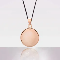 Cache cœur                    Bola de grossesse Glossy    Rhodium/Or Rose