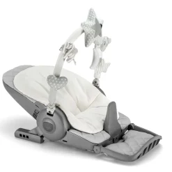 CAM Chaise haute Original 4 en 1 Argent