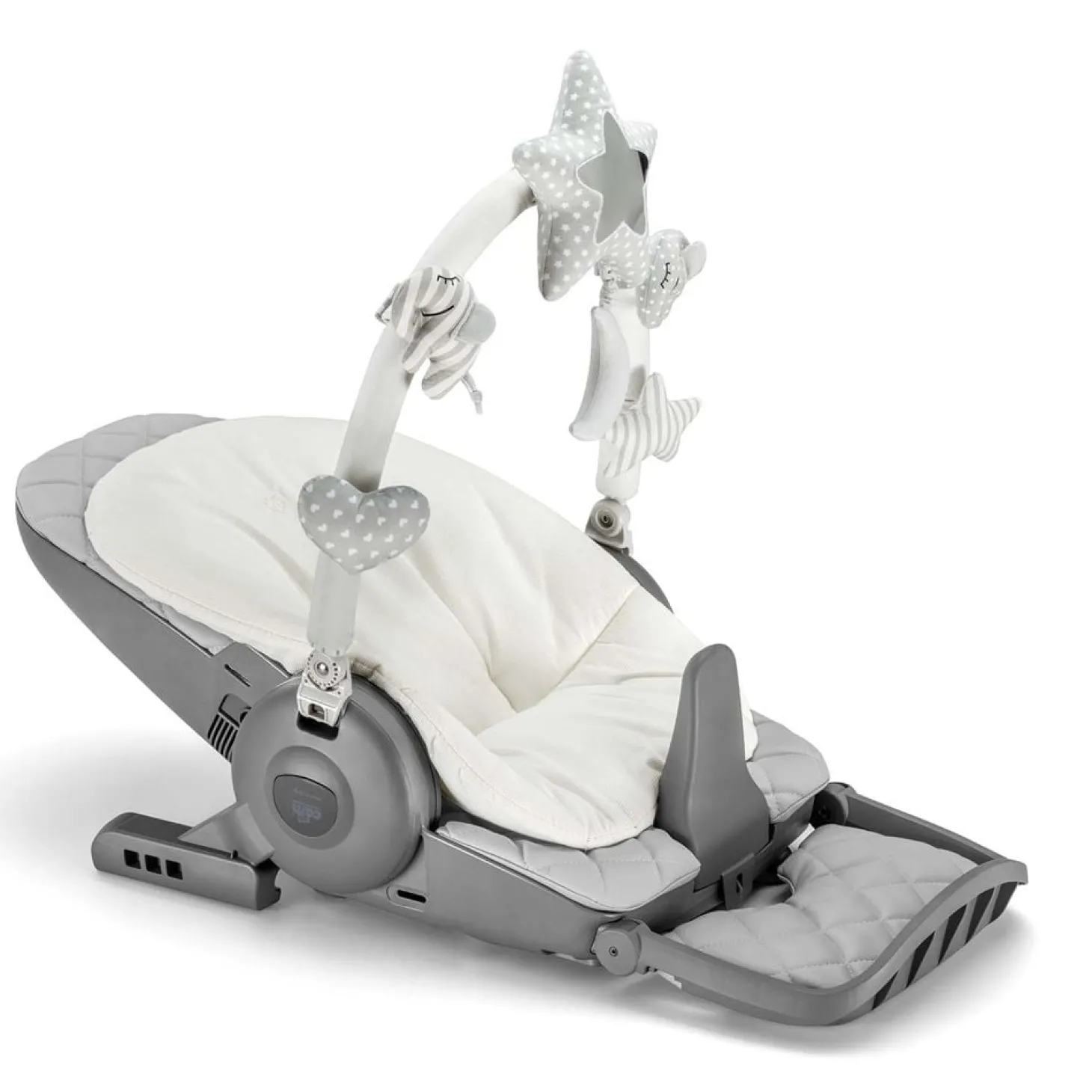 CAM Chaise haute Original 4 en 1 Argent