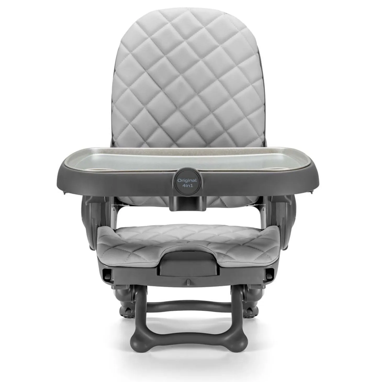 CAM Chaise haute Original 4 en 1 Argent
