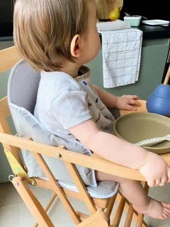 Candide Coussin de chaise PVC Gris