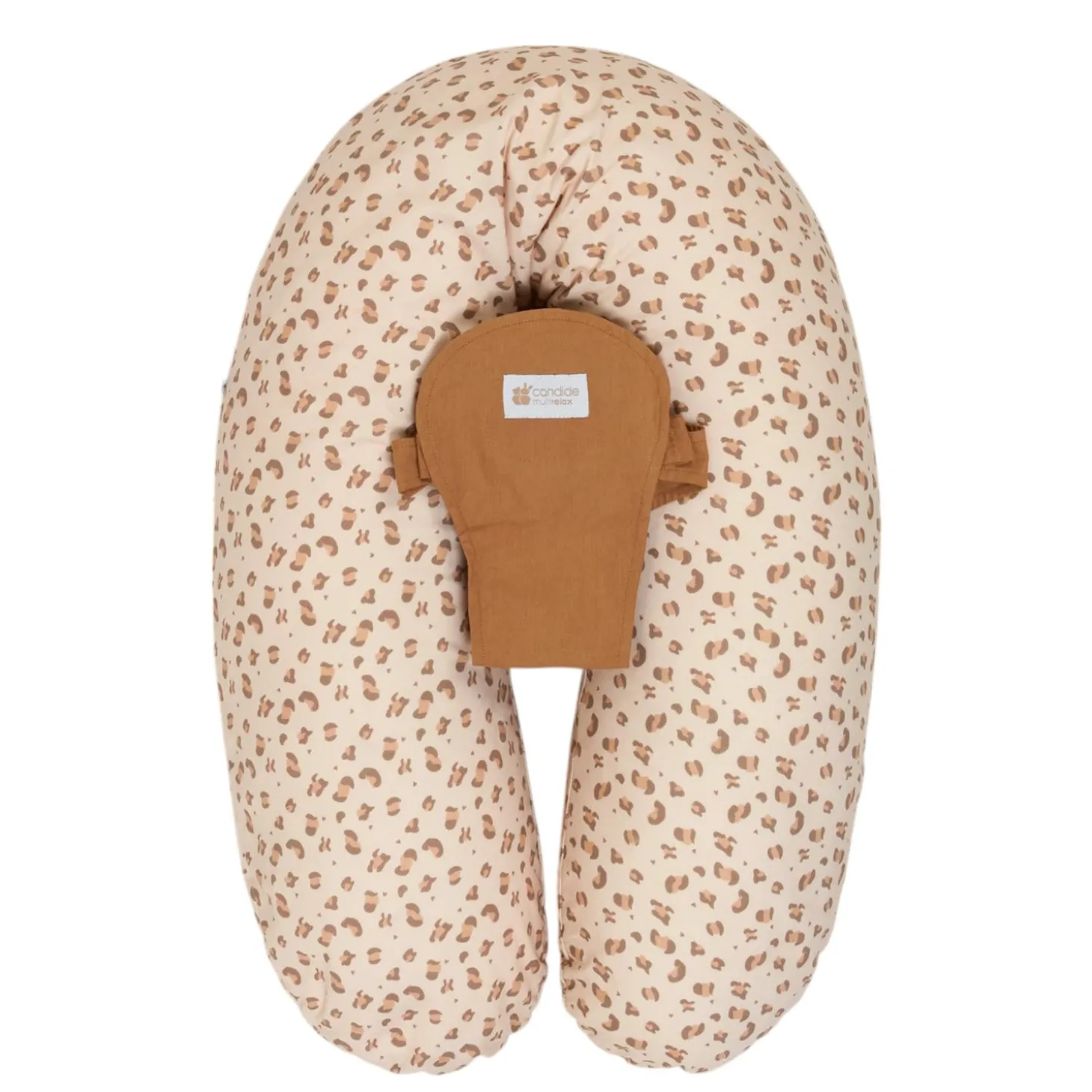 Candide Coussin de maternité Multirelax Jersey Léopard Multicolore